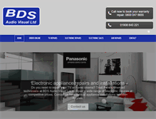 Tablet Screenshot of bdsaudiovisual.co.uk